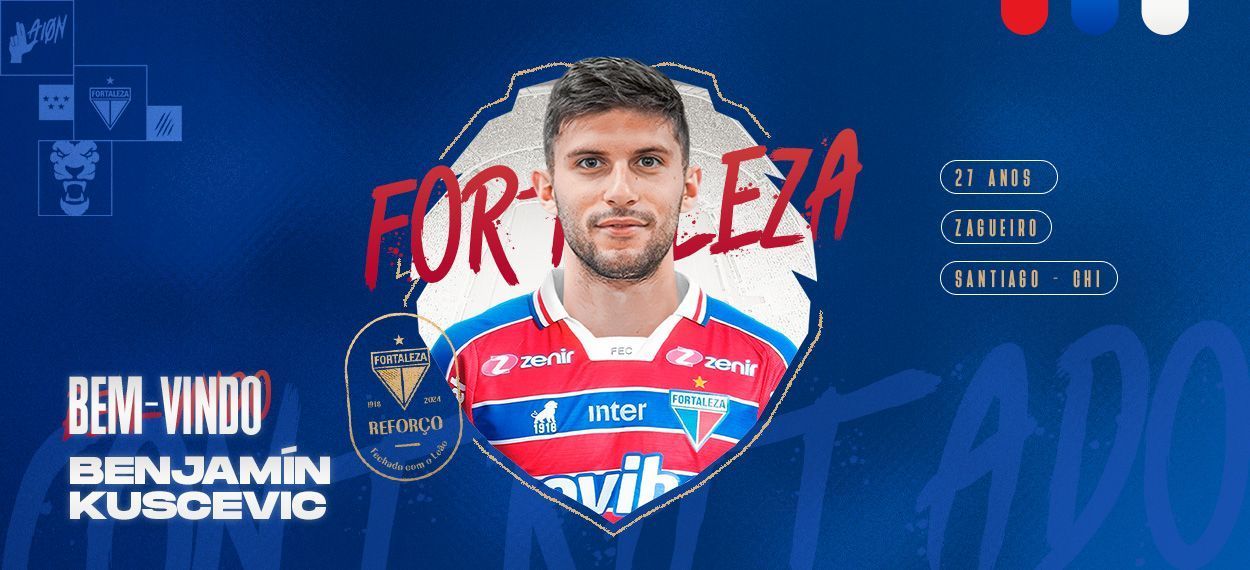Fortaleza se acerta com o Coritiba e contrata zagueiro chileno por empréstimo