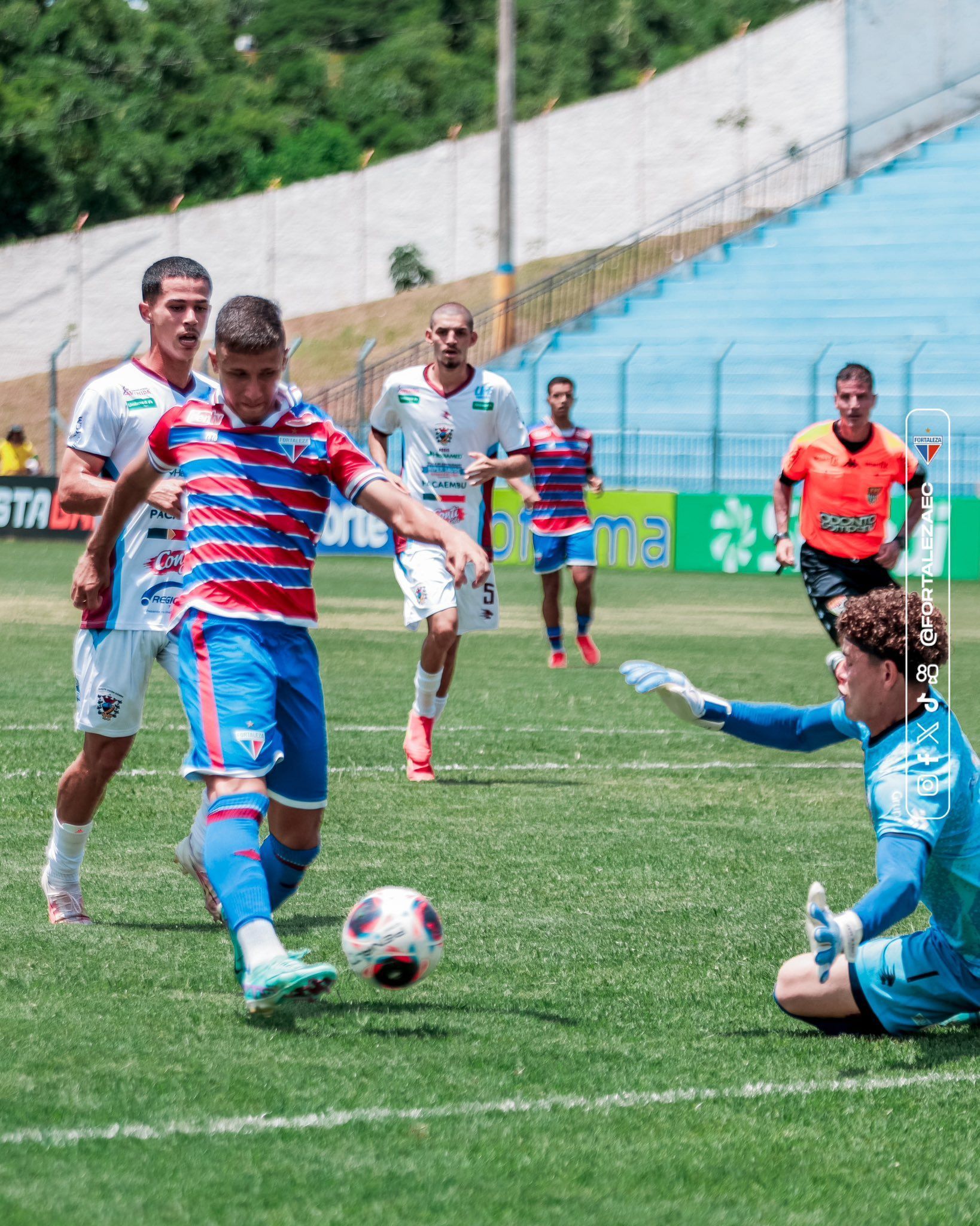 Fortaleza vence a terceira na Copinha e passa em primeiro do grupo