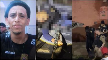 Fortemente armados, os criminosos vestiam uniformes da Polícia Civil de Minas Gerais