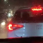 Vídeo: fortes chuvas deixam carros ilhados em ruas de Contagem