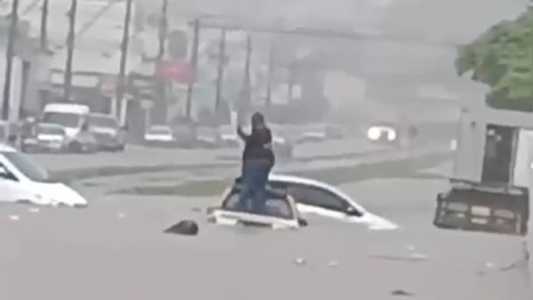 Fortes chuvas atingiram o município na tarde desta terça (29)