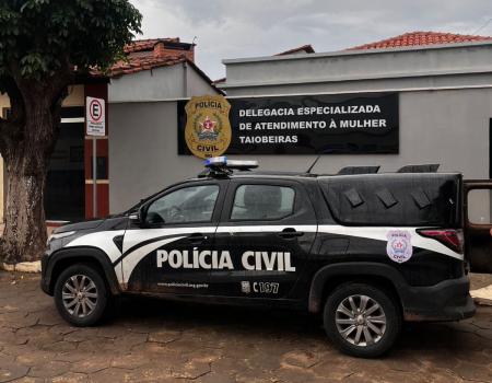 Viatura da Polícia Civil em Operação Amparo, no Nortes de Minas