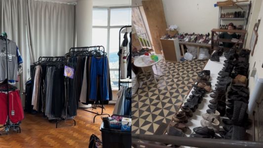 Fotos mostram brechós e bazares de BH