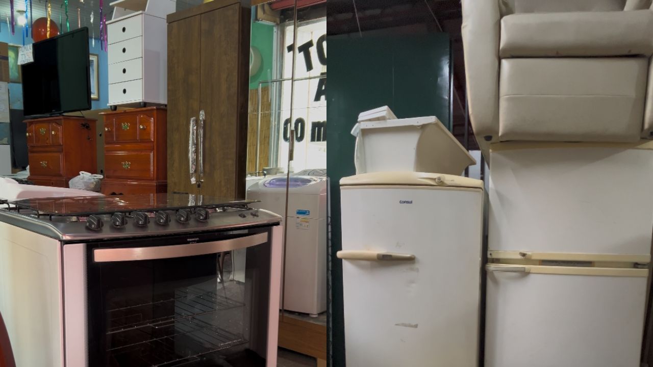Lojas 'topa-tudo' salvam clientes que querem comprar móveis baratos em BH