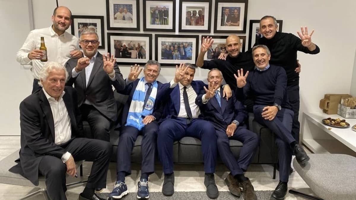 Guardiola provoca Real Madrid em foto e viraliza nas redes sociais