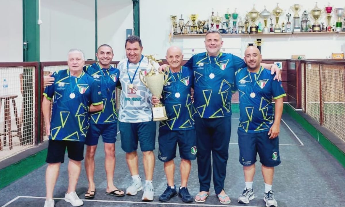 Bocha Casa D'Itália JF conquista o campeonato mineiro de equipes