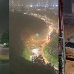 Chuva causa desabamentos, alagamentos e interdições em Juiz de Fora