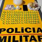 Motorista de aplicativo é preso com grande quantidade de drogas em Juiz de Fora