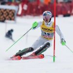 Após ouro histórico, Lucas Pinheiro cai na primeira descida e é eliminado no slalom