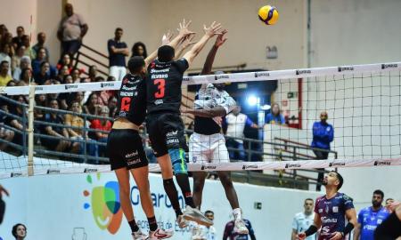 JF Vôlei perdeu a 4ª seguida fora de casa contra o Guarulhos