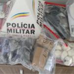 Polícia Militar apreende drogas em residência em Barbacena (MG)