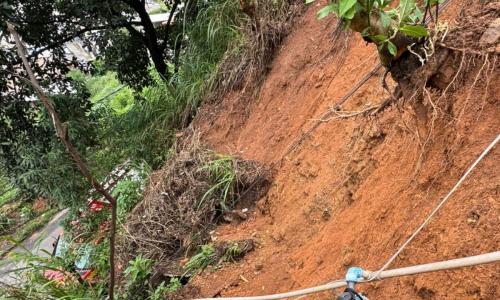 Juiz de Fora registrou 75 ocorrências durante chuva nessa segunda-feira (9)