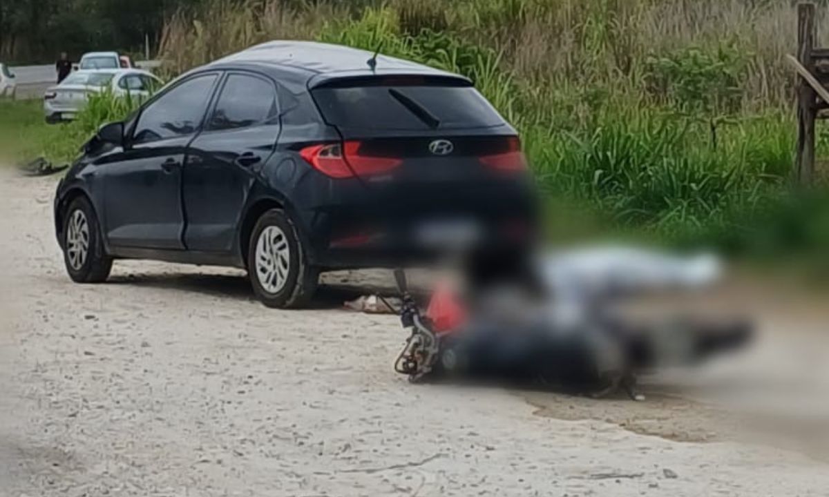 BR-265: Motociclista morre após acidente com carro em São João Del Rei