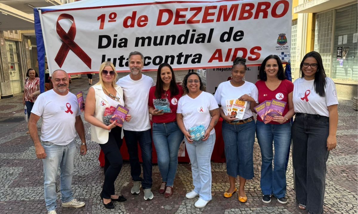 Campanha 'Dezembro Vermelho' tem programação especial em Juiz de Fora