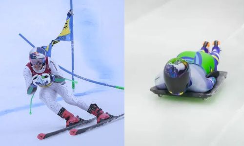 Lucas Braathen e Nicole Silveira