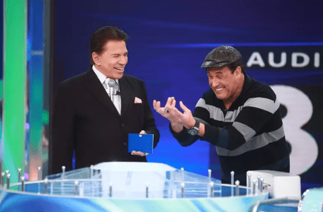 Silvio Santos e Sergio Mallandro