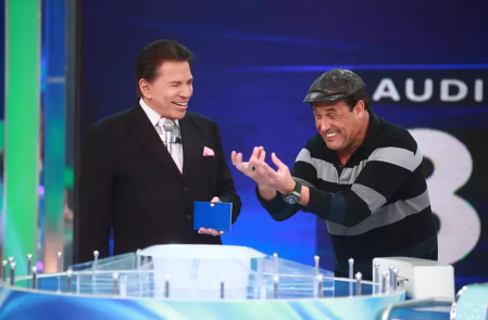 Silvio Santos e Sergio Mallandro