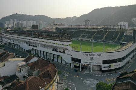 Vila Belmiro, em Santos