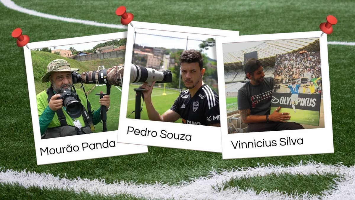Os olhos das torcidas: conheça fotógrafos que registram América, Atlético e Cruzeiro