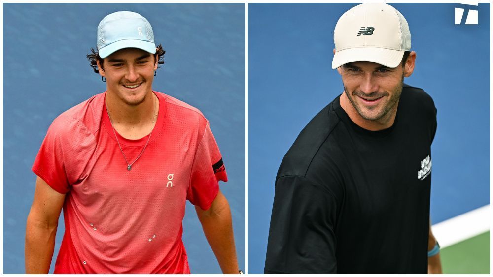 Em quadra do US Open, João Fonseca treina com estrela dos EUA