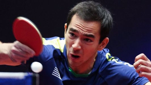 Hugo Calderano supera taiwanês e avança para a semi do WTT de Buenos Aires