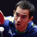 Hugo Calderano supera taiwanês e avança para a semi do WTT de Buenos Aires