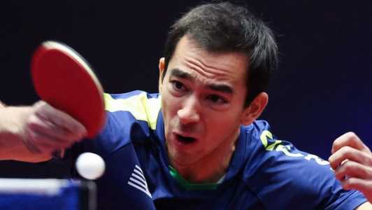 Hugo Calderano supera taiwanês e avança para a semi do WTT de Buenos Aires