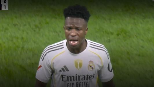 Vini Jr. se revolta ao ser substituído durante Real Madrid x Barcelona
