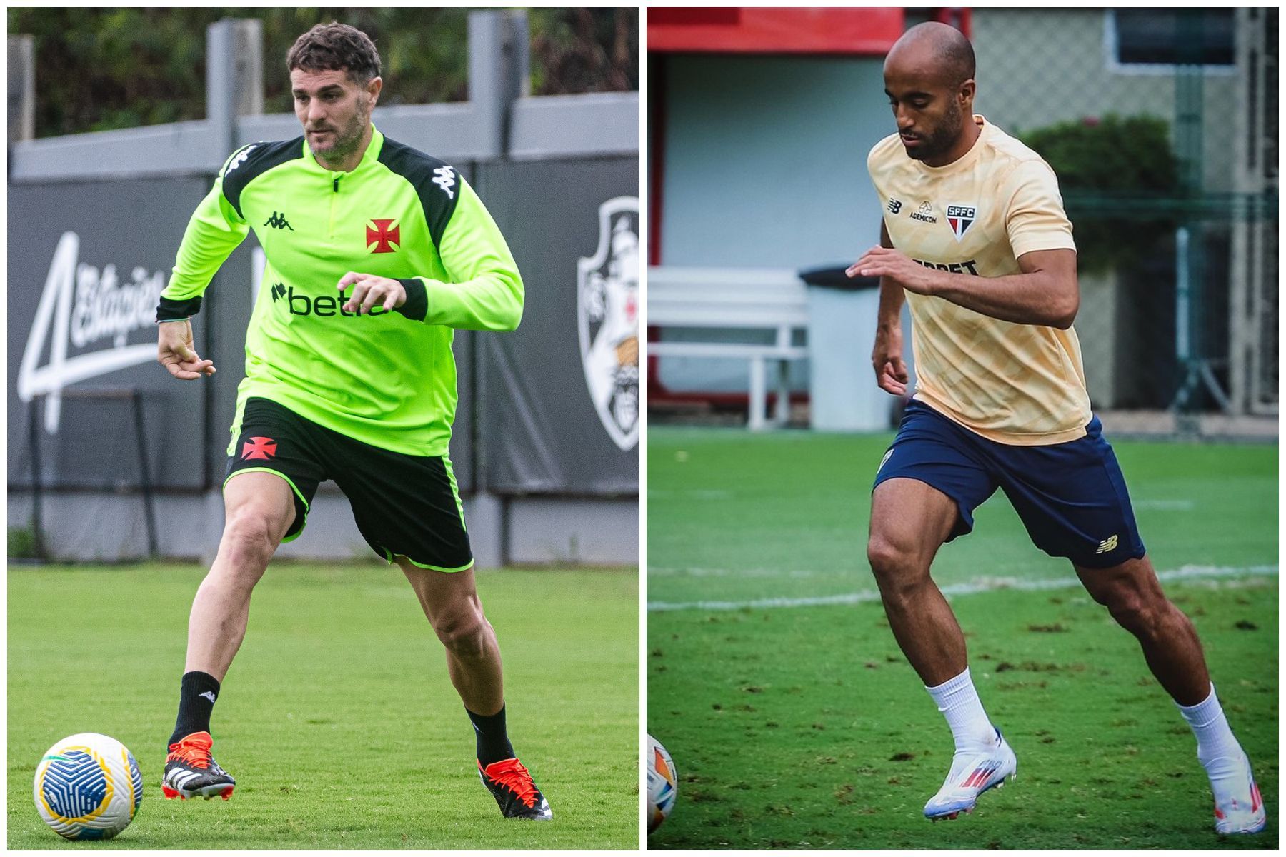 Vasco x São Paulo: veja prováveis escalações para jogo no Brasileirão