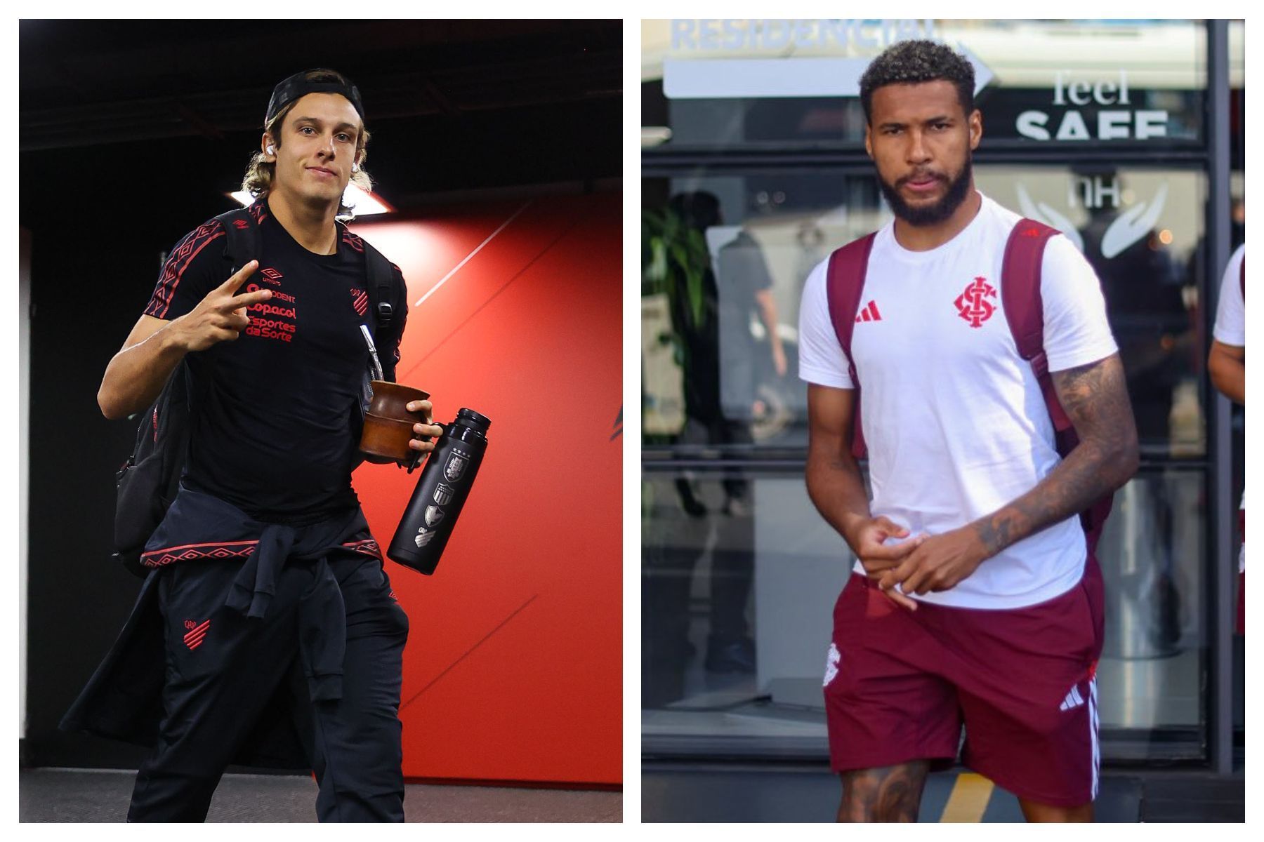 Athletico x Inter: veja escalações para duelo pelo Brasileiro