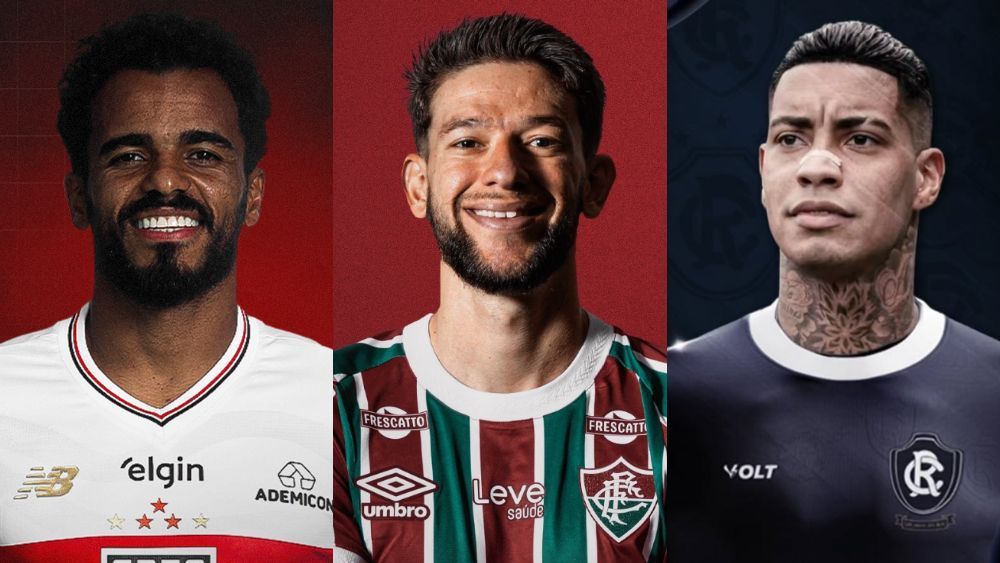 Clubes da Série A se movimentam no mercado da bola; veja todas as contratações