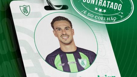 América anuncia contratação de atacante ex-Sport e Vila Nova-GO