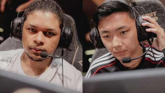 Toplaner fNb, da RED Canids, e ADCarry FBI, da 100Thieves