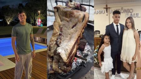 Imagens do Natal de Kaio Jorge, Lucas Romero e Kauã Prates