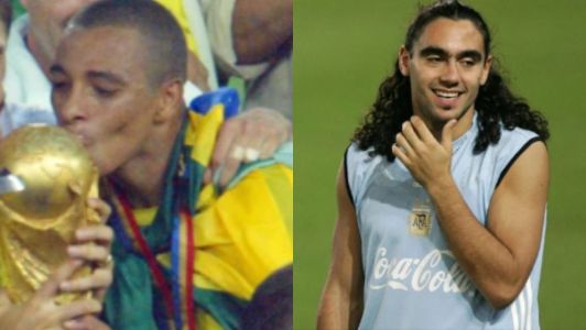 Gilberto Silva e Sorín foram representantes de Atlético e Cruzeiro na Copa de 2002