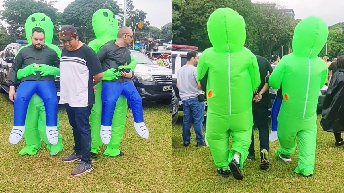 Vídeo: policiais se fantasiam e prendem suspeito de furto durante bloco da Ivete Sangalo em SP