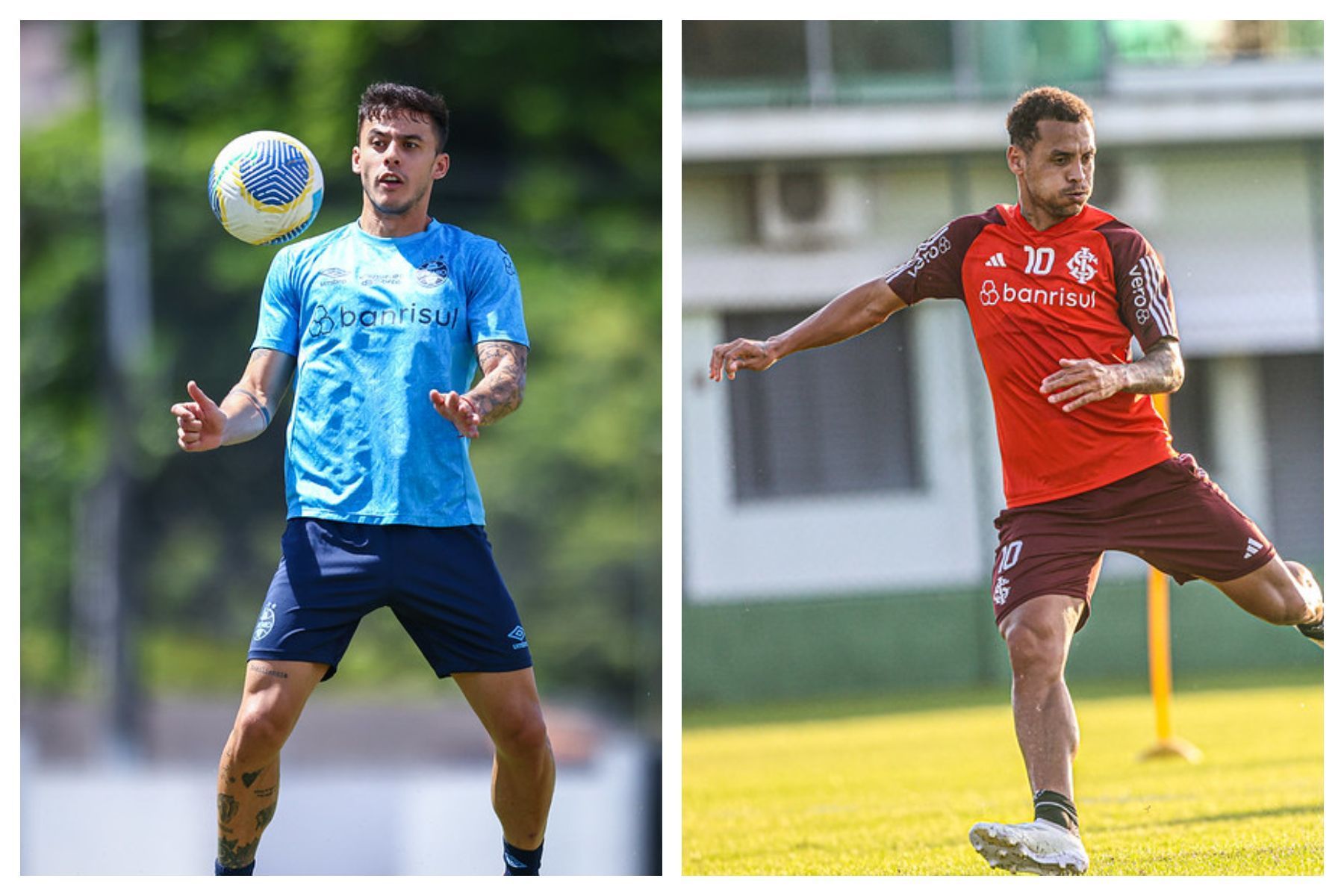 Grêmio x Inter: equipes escaladas para o clássico no Brasileirão