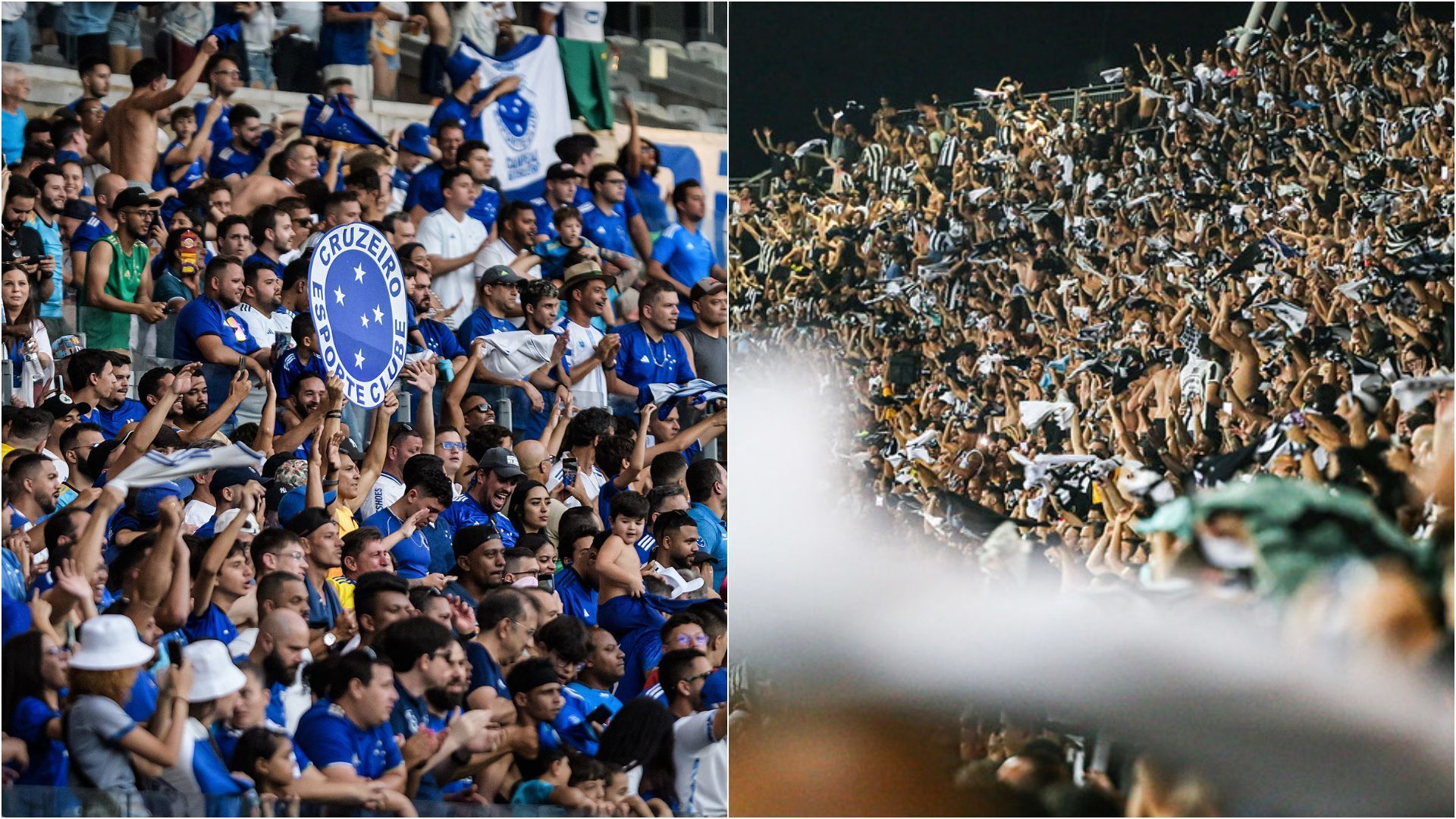 Torcidas de Botafogo e Cruzeiro são as que mais elevaram avaliação positiva dos seus times femininos
