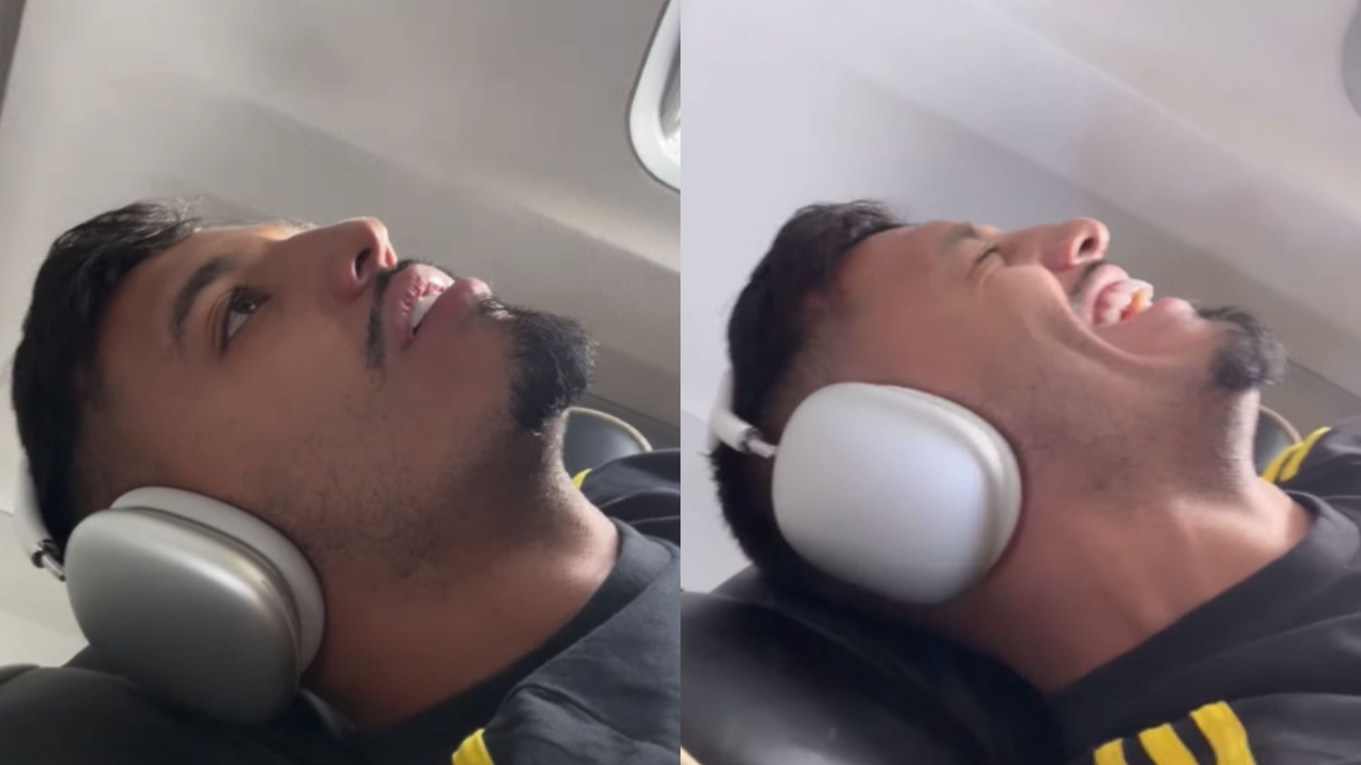 Atlético encara turbulência em voo, e meia reage: 'Nunca mais ando de avião'