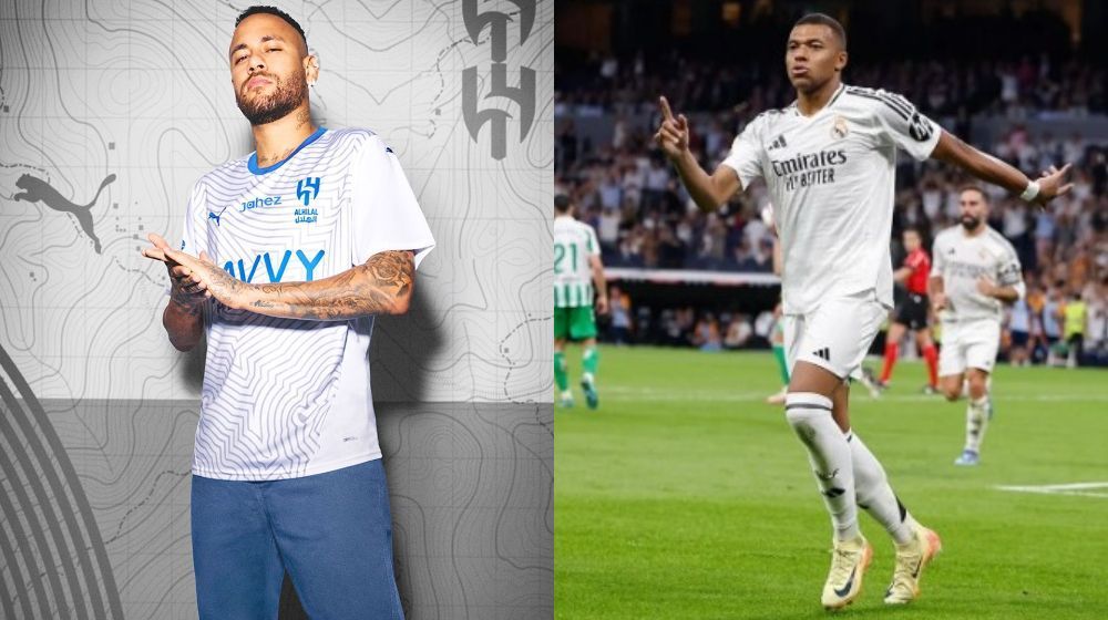 A mensagem de Neymar a brasileiros do Real Madrid sobre Mbappé: 'Inferno'