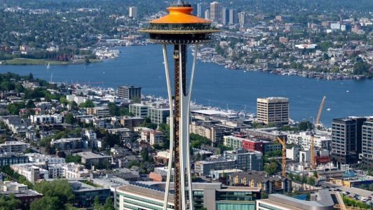 Space Needle, em Seattle