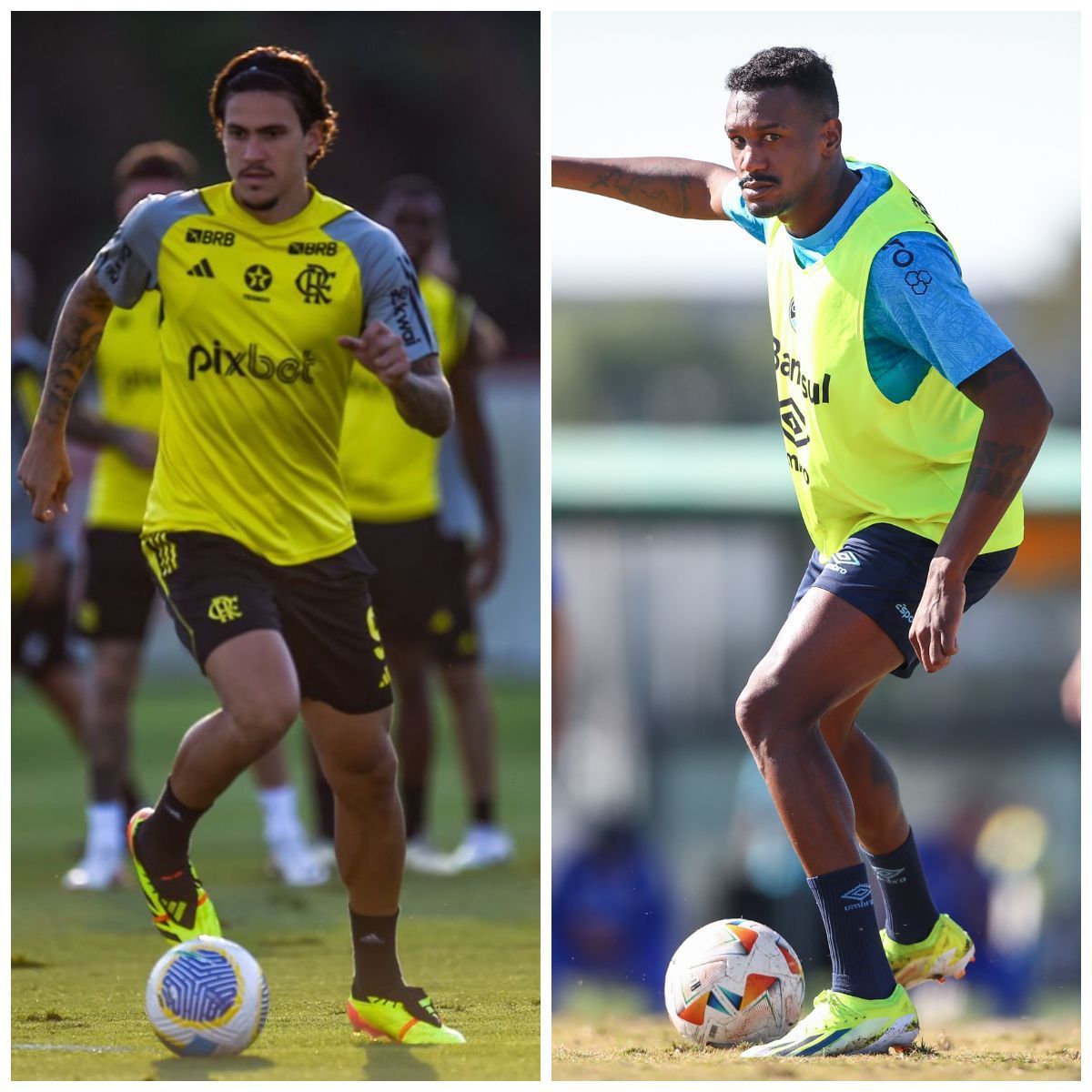 Flamengo x Grêmio: veja as prováveis escalações para jogo do Brasileirão