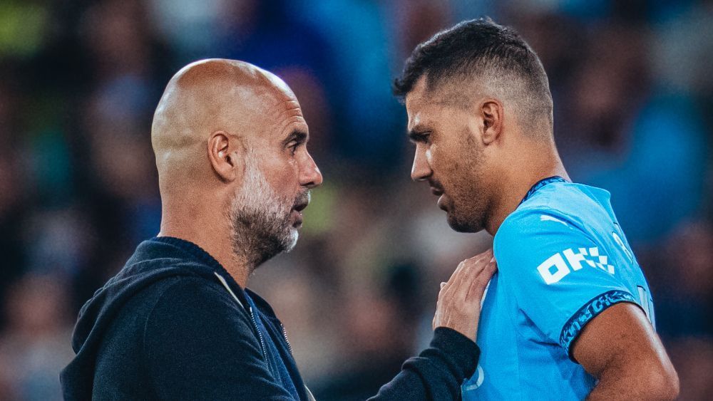 Guardiola abre o jogo sobre retorno de Rodri, volante que desfalca o City