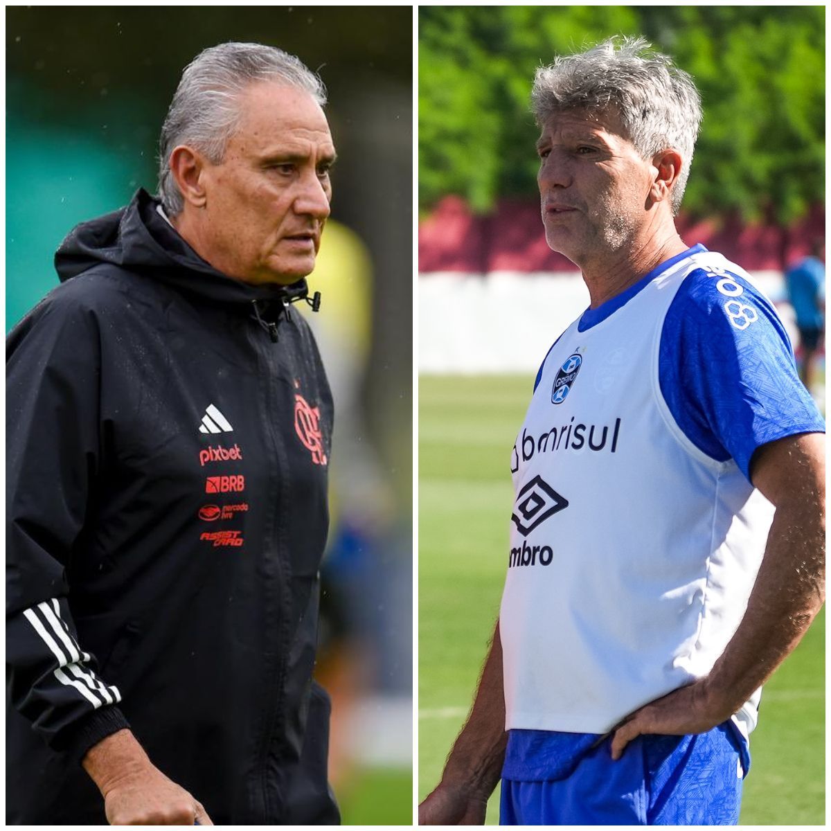 Flamengo x Grêmio: Tite desafia série de Renato Gaúcho em duelo particular