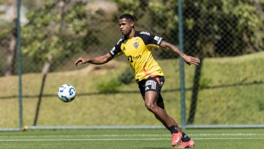 Atlético: baixa na 'Sula', Júnior Santos vai a campo de olho em duelo com Palmeiras