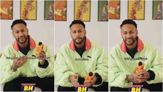 Neymar anuncia venda de bebidas no Supermercados BH