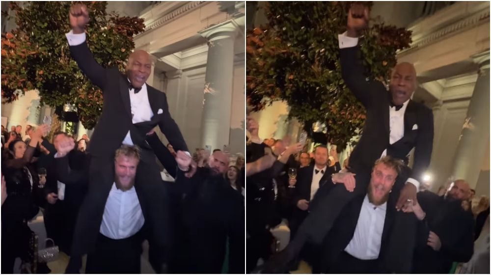 Vídeo: após luta, Jake Paul e Mike Tyson se divertem em posse de Trump