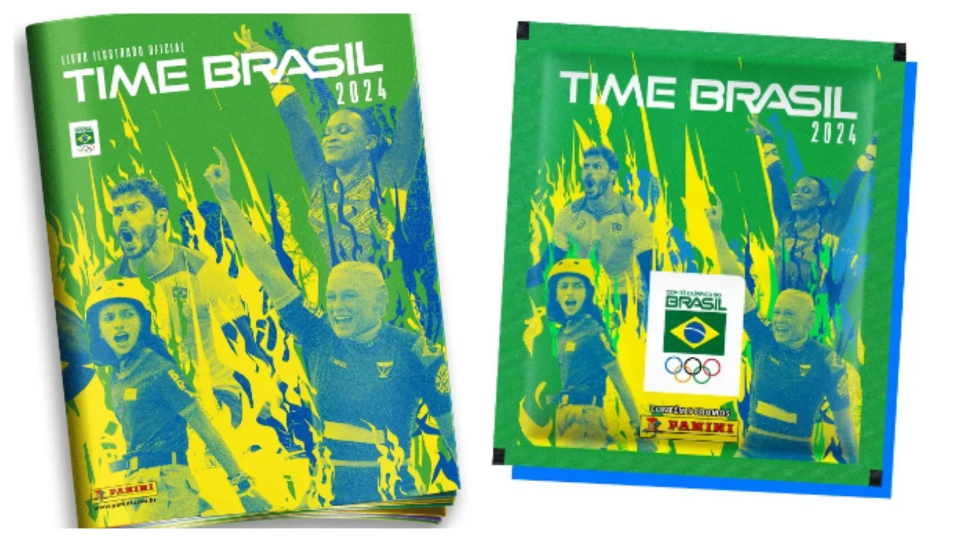 Time Brasil terá álbum de figurinhas da Olimpíada de Paris 2024; saiba detalhes