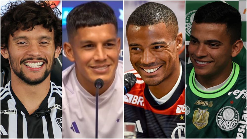 Clubes da Série A ultrapassam marca de 80 contratações para 2024; veja todas