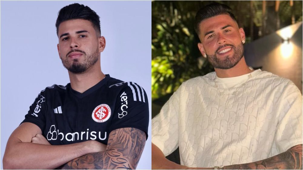 Resultado de harmonização facial de goleiro do Inter viraliza, e fãs reagem